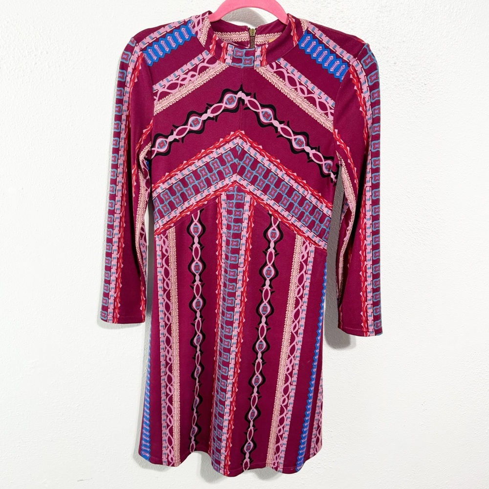 Free People Stella graphic geometric dress size small
